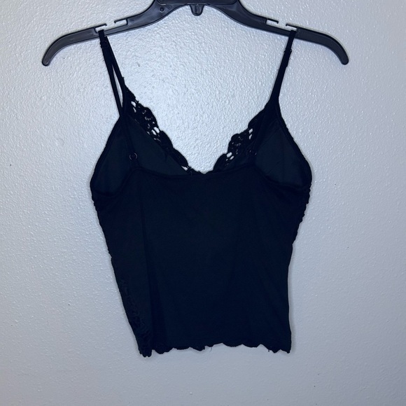 Ambiance Women Black Crop Top Blouse Embroidered Size Small. - Picture 6 of 8